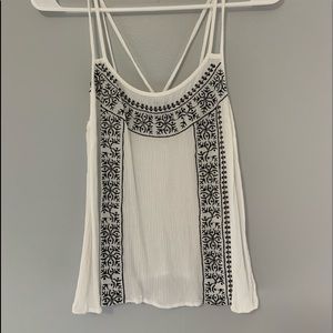 Black and White Tank